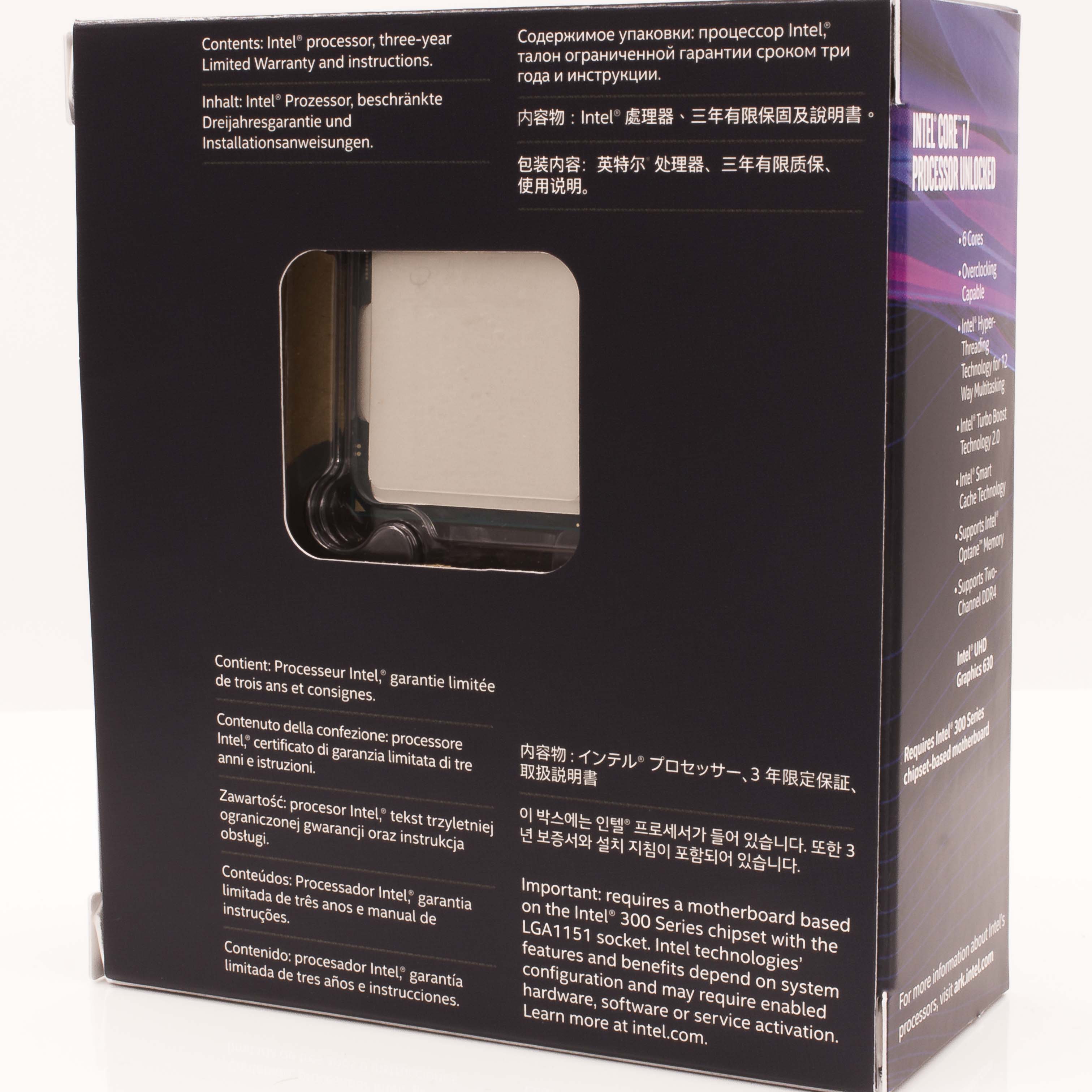Intel Core i7 8700K | 6 Cores 4.7 GHz | Unlocked Processor